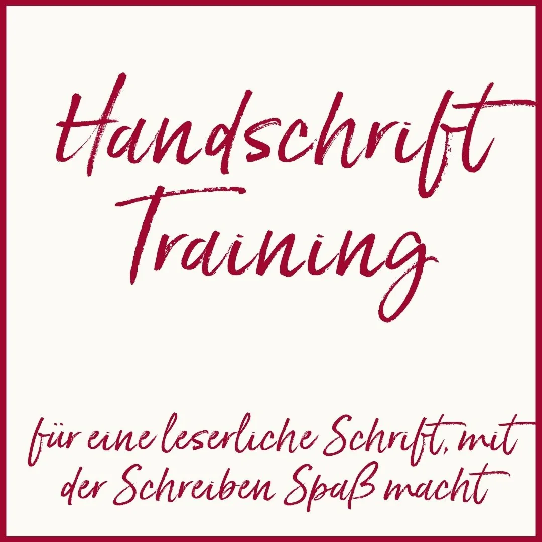 Angebot - HandschriftTraining - ErfolgsteamFamilie Angebot "HandschriftTraining", Erfolgsteam Familie