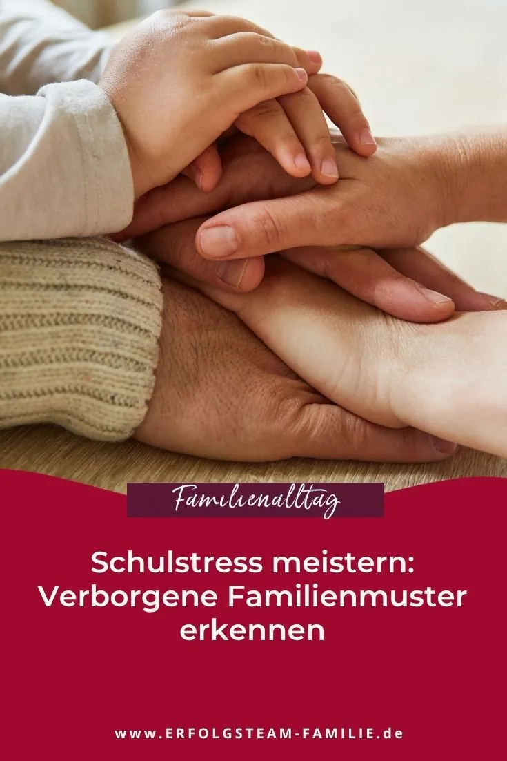 Blogartikel „Schulstress meistern: Verborgene Familienmuster erkennen“, Erfolgsteam Familie