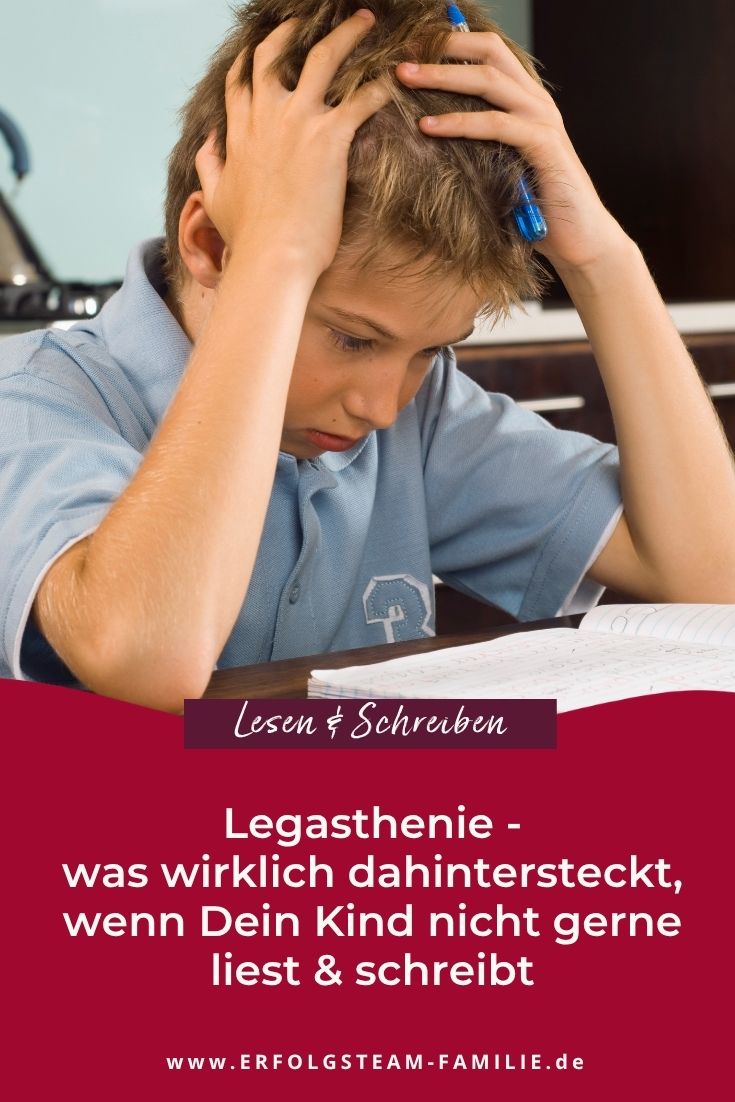 Blogartikel „Legasthenie: Was wirklich dahintersteckt, wenn dein Kind nicht gerne liest und schreibt“, Erfolgsteam Familie