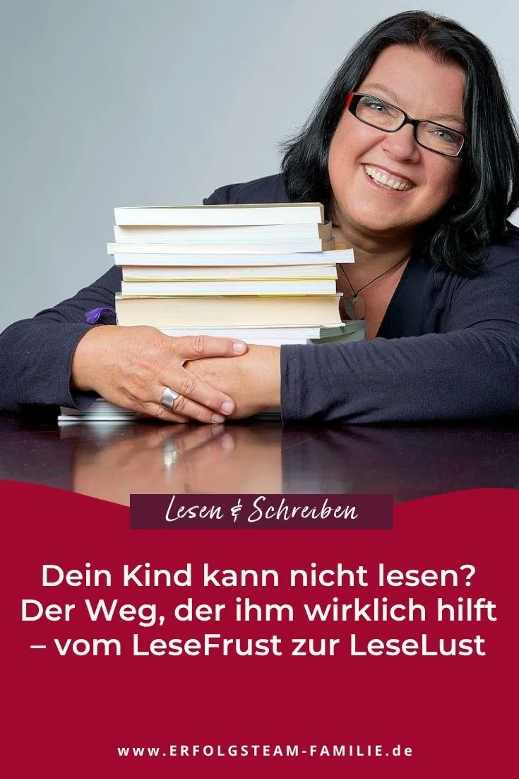 Blogartikel "Dein Kind kann nicht lesen? Das hilft wirklich", Erfolgsteam Familie